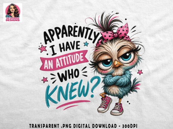 Download Sassy Chick Attitude | Funny Quote PNG - Chick Collection