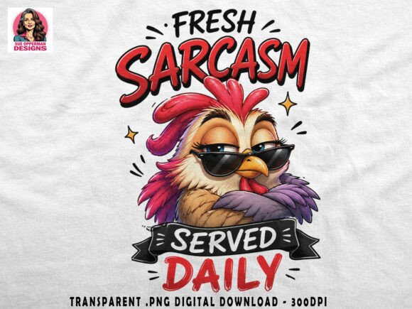 Download Sarcastic Chicken | Funny Farm Humor - Chick Collection