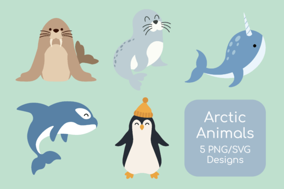 Download Arctic Animals Bundle - Animals bundle Collection