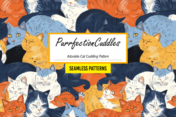 Download PurrfectionCuddles: Cat Cuddling Pattern - Cuddling Collection