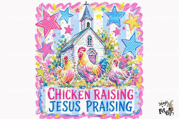 Download Chicken Raising Jesus Praising PNG - Chick Collection