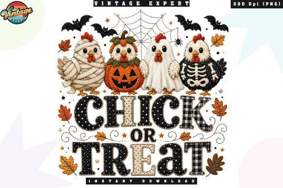 Download Chick or Treat Halloween Chicken PNG - Chick Collection